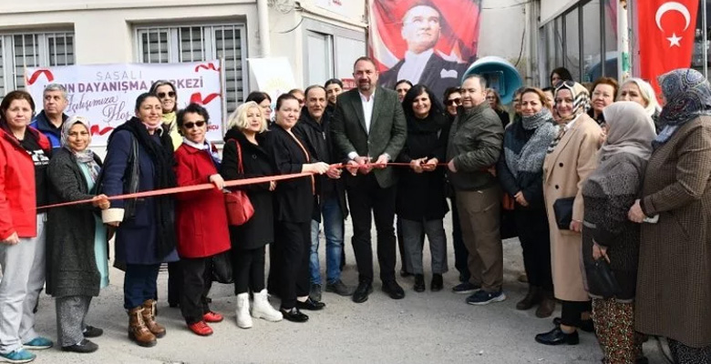 Çiğli Belediyesi, 4. Kadın Dayanışma Merkezi’ni Sasalı’da açtı